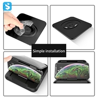 Car phone bracket Sun shading dashboard AR navigator bracket Car carbon fiber phone bracket Silicone bracket